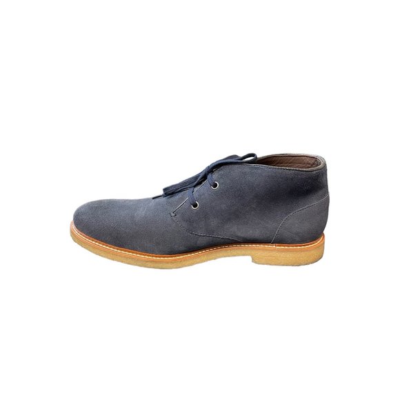 The Men\'s Store at Bloomingdale\'s Men\'s Leather Chukka Boots Suede Navy Size 7